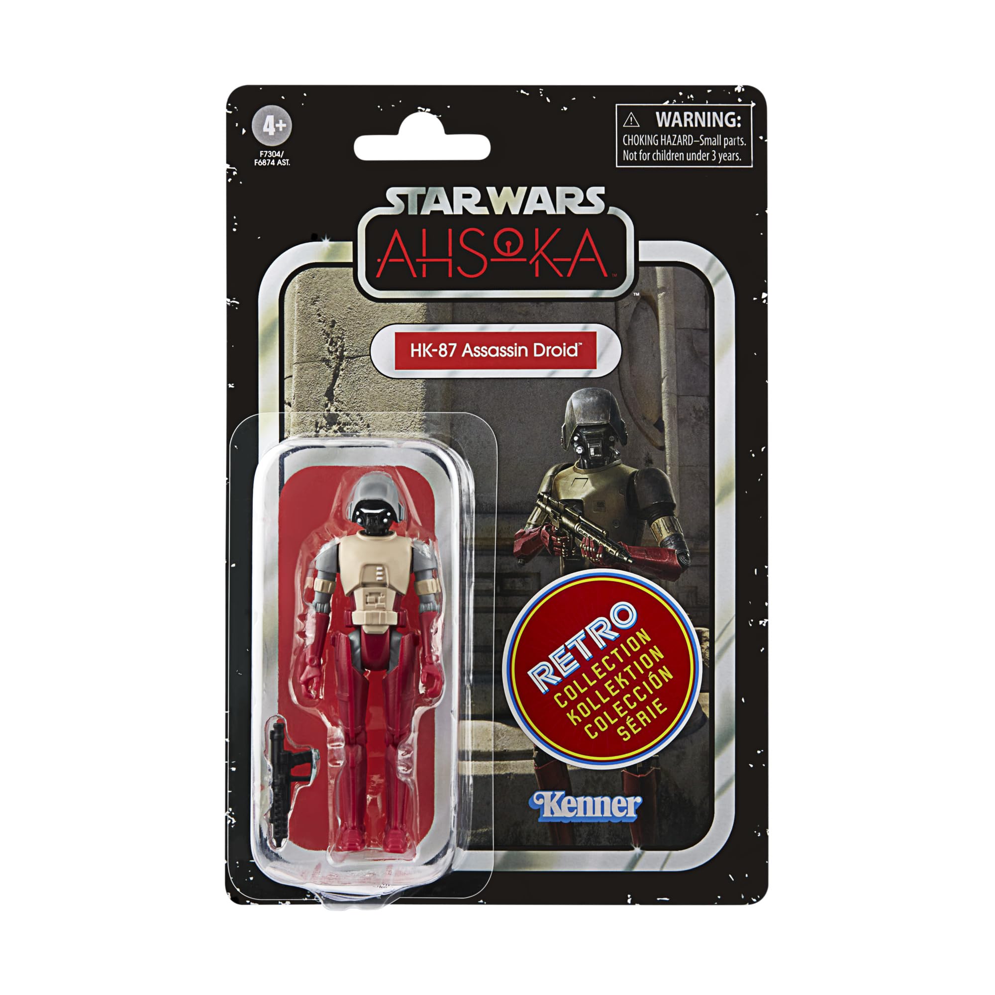 Star Wars Retro Collection HK-87 Assassin Droid, Ahsoka 9.5 cm Action Figures