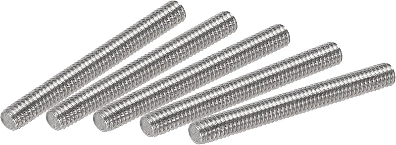 sourcing map M4 x 30mm Fully Threaded Rod 304 Stainless Steel Right Hand Thread
