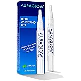 AuraGlow Teeth Whitening Pen, 35% Carbamide Peroxide, 15+ Whitening Treatments, No Sensitivity, 2mL