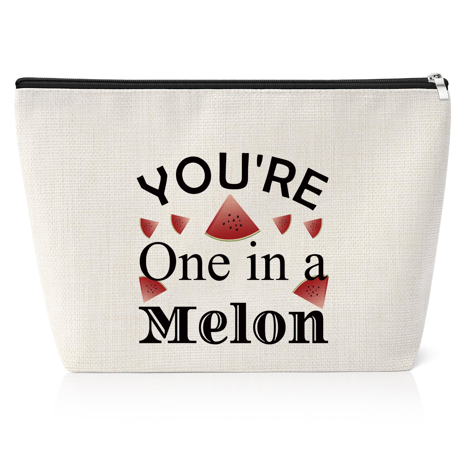Watermelon Gifts for Women Makeup Bag Watermelon Themed Gifts for Sister Friends Daughter Niece Granddaughter Watermelon Lovers Gift Funny Watermelon Gifts Toiletry Bags