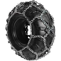 ATV Diamond Pattern V-Bar Tire Chains 64″ x 16″ (Pair)