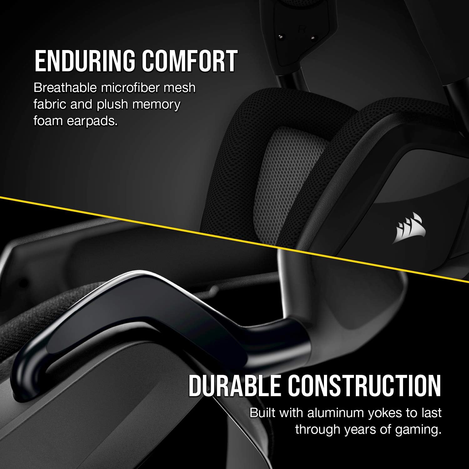 Corsair Void RGB Elite USB Premium Gaming Headset with 7.1 Surround Sound, Carbon: Computers & Accessories