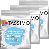 Tassimo Milk Creamer, Pack of 3, 3 x 16 T-Discs
