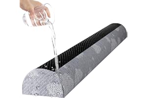 Kohentact Tour de lit pour tout-petits – Protection de lit en mousse avec deux coussinets antidérapants imperméable lavable h