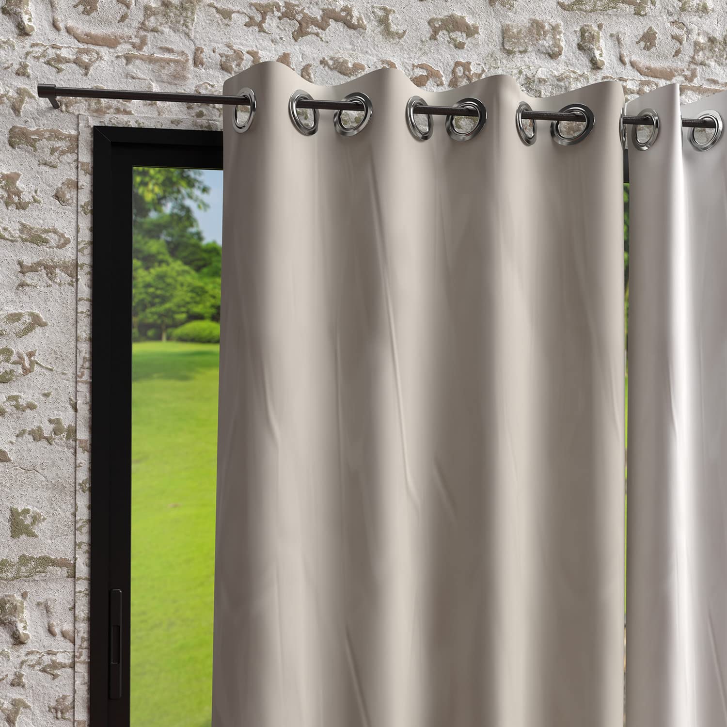 Soleil d'ocre Linen Curtains and Curtains 135 x 250 cm