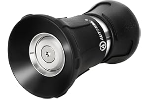 AUTOMAN Garden Hose Nozzle Heavy Duty, Fireman Hose Nozzle, High Pressure Water Hose Sprayer Nozzle, Adjustable Spray Nozzles for Washing Car, Cleaning Ground, Watering Plants, Showing Pets