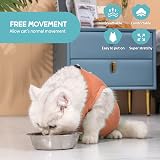 Avont Cat Recovery Suit Post Surgery Coral Size S view 2
