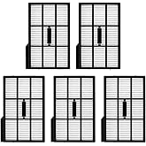 (5 Pack) Omni E25 Replacement HEPA Filters Compatible with Eufy Omni E28/ E25 Robot Vacuum Cleaner, Accessories Kit, Upright Filter, Vacuum Filters, Canister Filters
