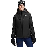 Pionner Camp Women's Ski Jacket 15k Waterproof Insulated Winter Snow Coat Rain Jacket for Skiing Snowboarding Hiking