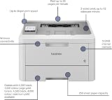 Brother HL-L8230CDW Colour LED Printer - 30ppm, WiFi, USB, Touchscreen view 2
