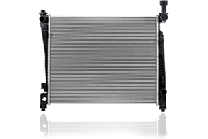 Radiator - Pacific Best Inc. Compatible/Replacement for 13200 11-21 Jeep Grand Cherokee, 11-14 Dodge Durango 3.6/5.7L Standard Duty - Plastic Tank, Aluminum Core