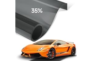 Serzase Window Tint Car, 35% VLT, Nano Ceramic Car Tint 2PLY, Professional Auto Window Tint Heat, UV 99%, and IRR 85% to 90%, Tint for Cars, Plotter Friendly, 24" x15FT
