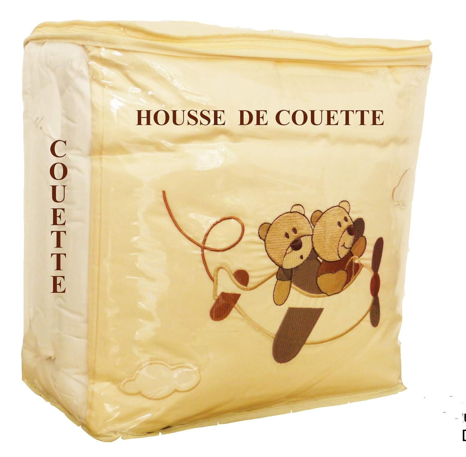 Doulogis Couette Et Housse De Couette Pour Bebe 100x1 Cm Couverture Edredon Avec Housse 100 Coton Bio Oekotex Pour Enfant A Partir De 6 Mois Parure De Lit Pour Lit De 60x1 Cm Confort Motif
