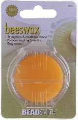 The Beadsmith Beeswax Blister Pack 0.45 g 100% Pure Beeswax for Thread view 5