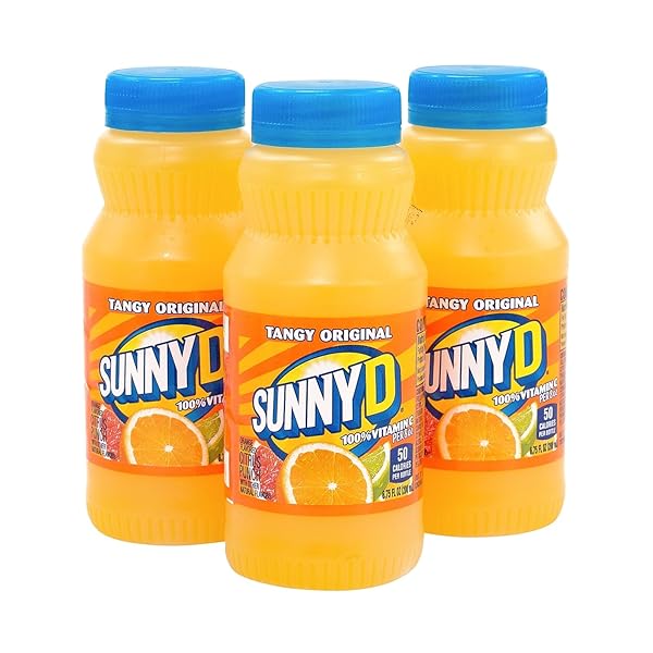 SUNNY DELIGHT TANGY ORIGINAL ORANGE FLAVORED CITRUS PUNCH, 6.75 OZ., 24/PACK (01286)