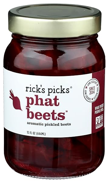 RICK’S PICKS PHAT BEETS, AROMATIC PICKLED BEETS, 15...