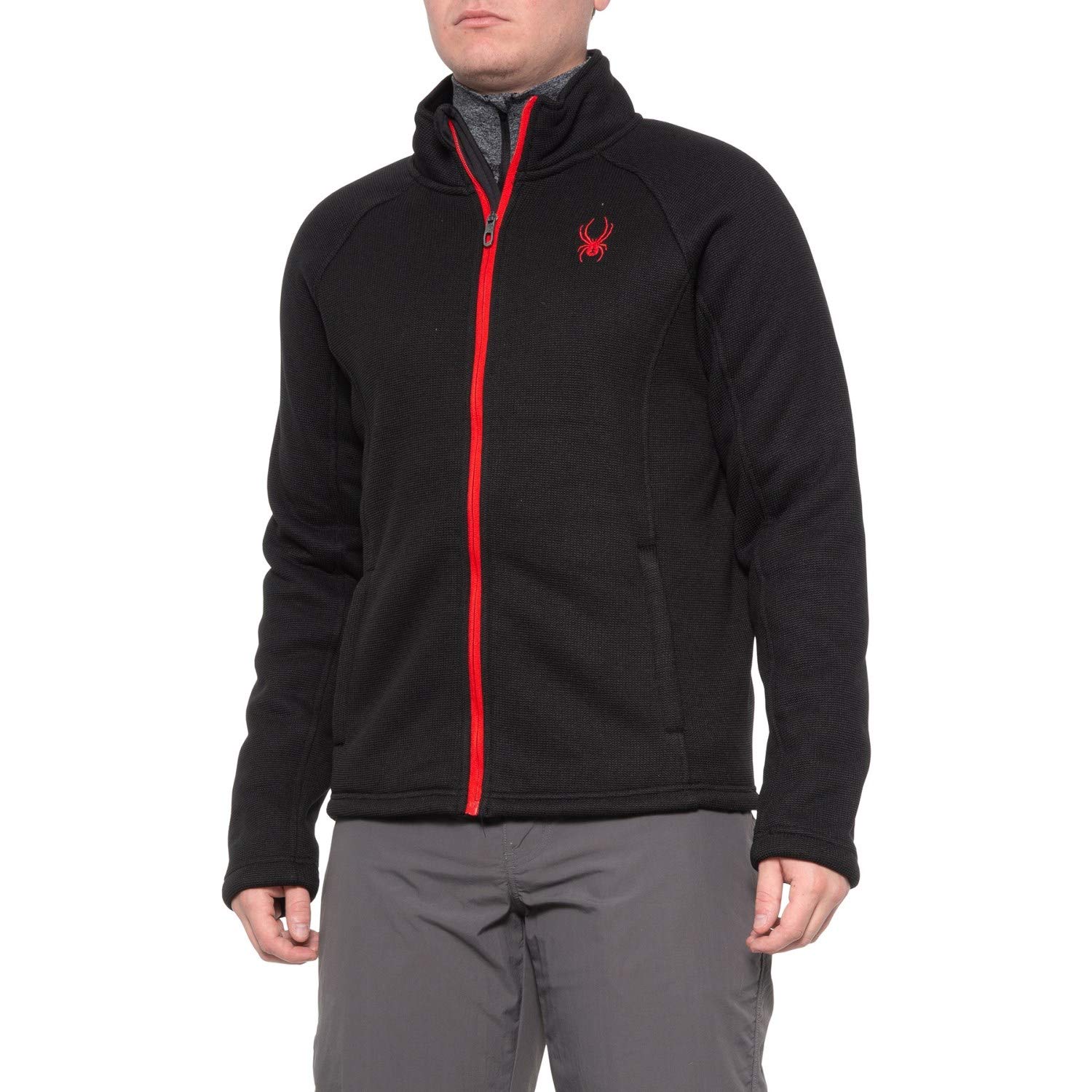 Spyder Men's Stellar Jacket Sherpa Lined Bonded Fleece