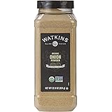 Watkins Gourmet Spice, Organic Onion Powder, 22.0 oz. Bottle, 1 Count (21810)