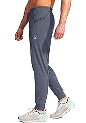 G Gradual Men's Joggers Pants with Zipper Pockets