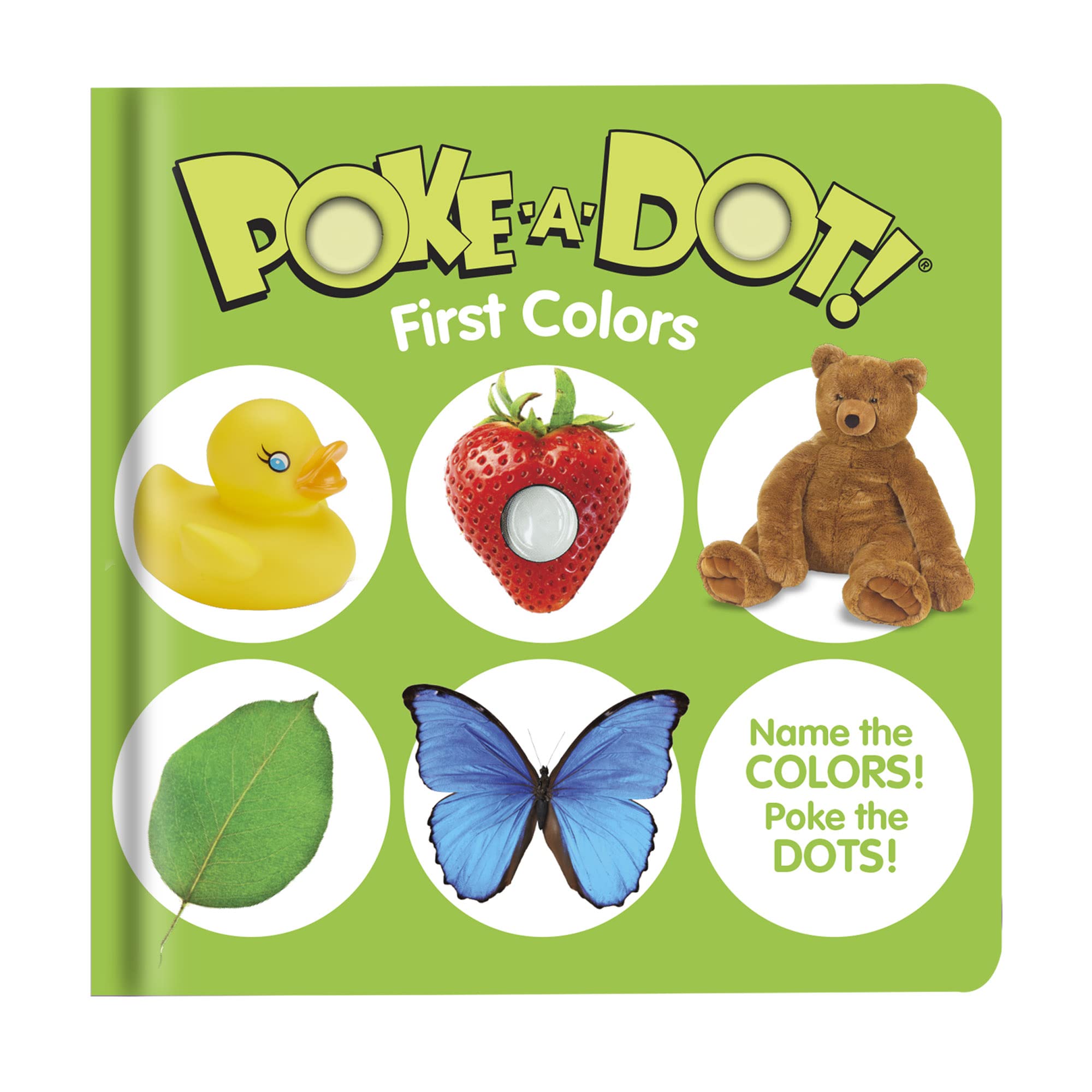 Melissa & Doug Poke-a-Dot First Colours | Activity Books - Books | 3+ | Gift for Boy or Girl