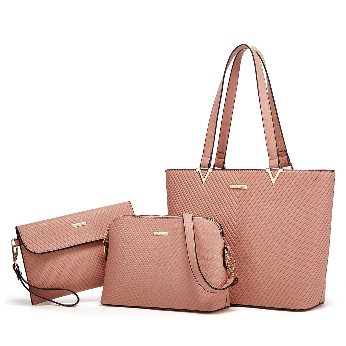 Women Fashion Synthetic Leather Handbags Tote Bag Shoulder Bag Top