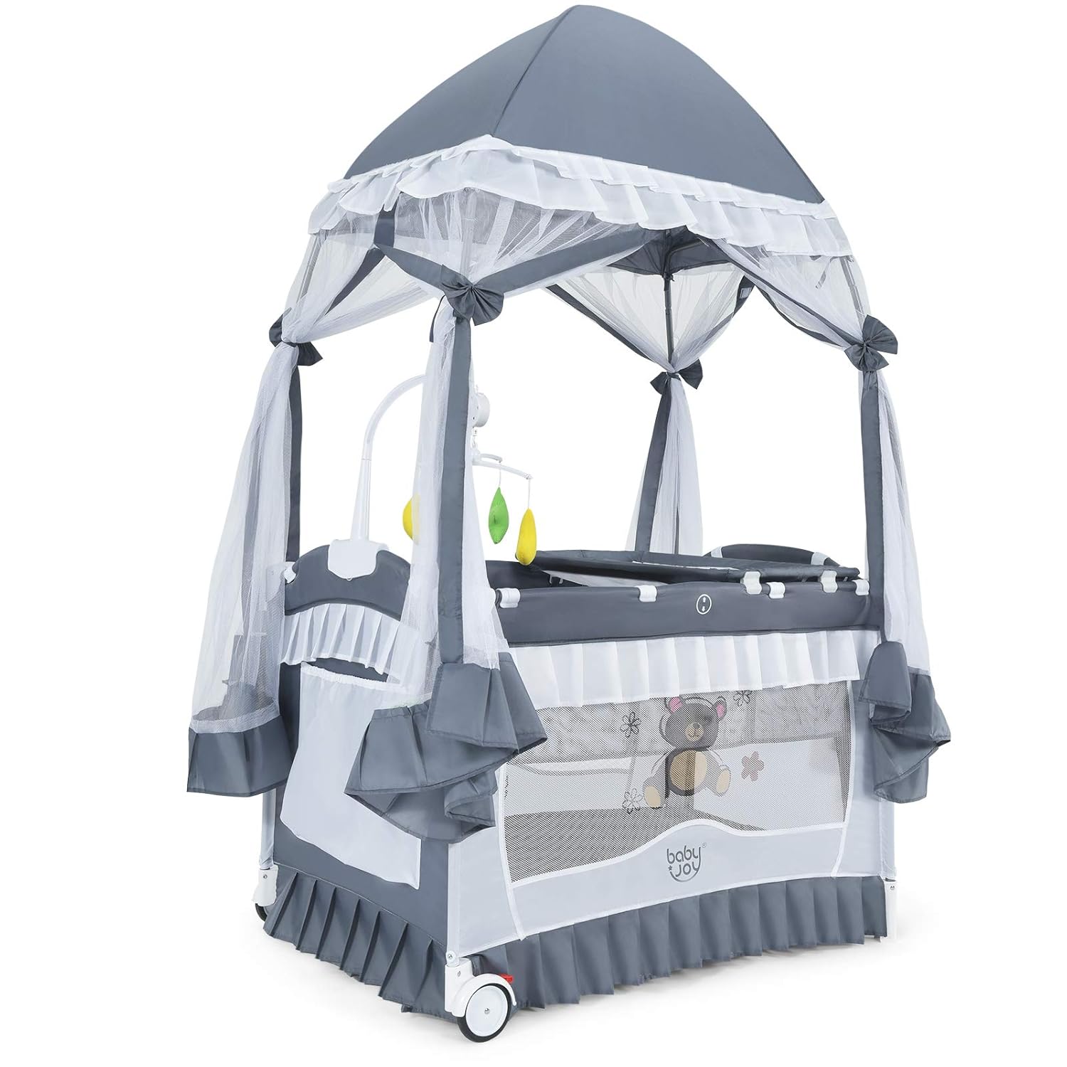 baby joy portable playard