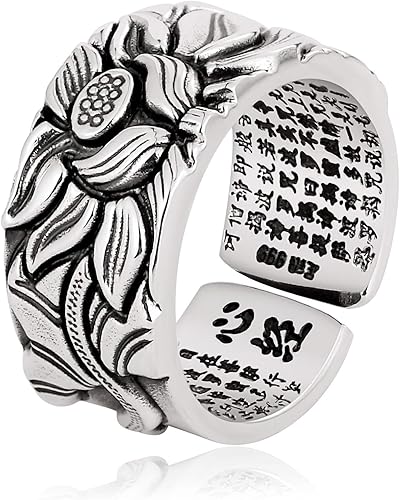 Bague lotus homme Clearance