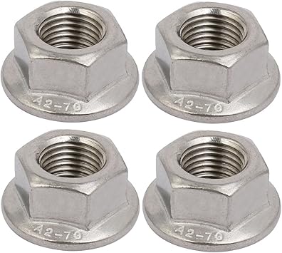 Rivetti Filettati M6 25 Dadi Di Bloccaggio A Flangia Con Inserti Nylon M8-1, 25 - Esagonali, Zincati, Classe 8.8 Inter Blue Lock - Foto 7