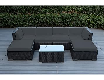 Amazon.com: Ohana 80-Piece Outdoor Patio Furniture Sectional ...