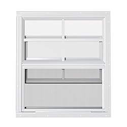 WRISIN 2 Pack Shed Windows - 24" W x 27" H Flush