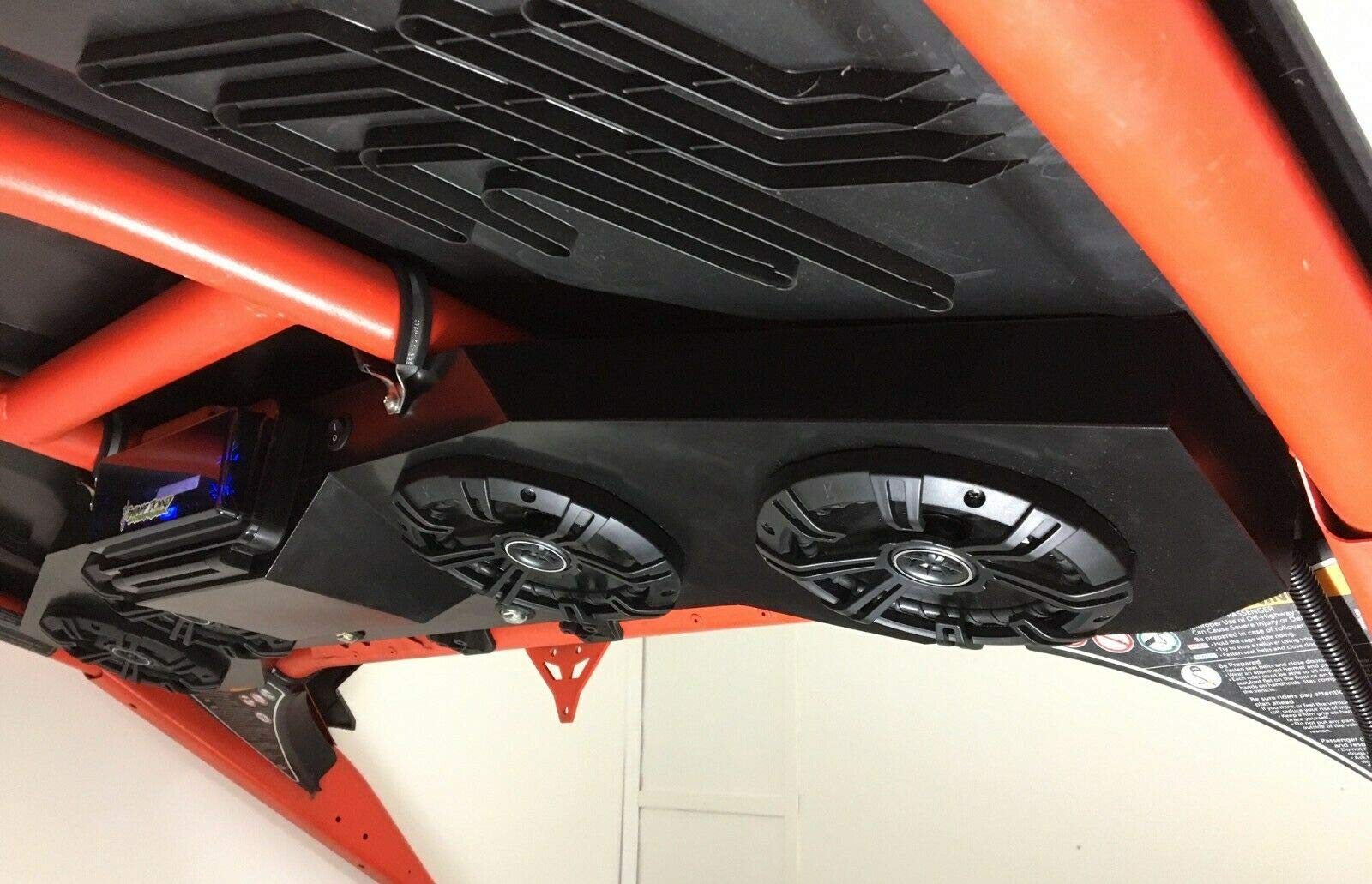 TechAdict ️ CAN AM X3 Maverick Stereo Radio Kicker 4 Speaker BT Sound bar