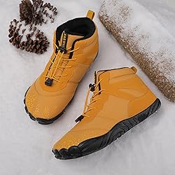 Dinint Barefoot Shoes Men Women Wide Toe Box Winter