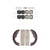 Transit Auto Front Rear Ceramic Disc Brake Pads Kit