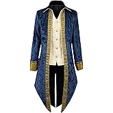 Apocrypha Mens Medieval Steampunk Tailcoat Victorian Vintage Jacket Frock Coat