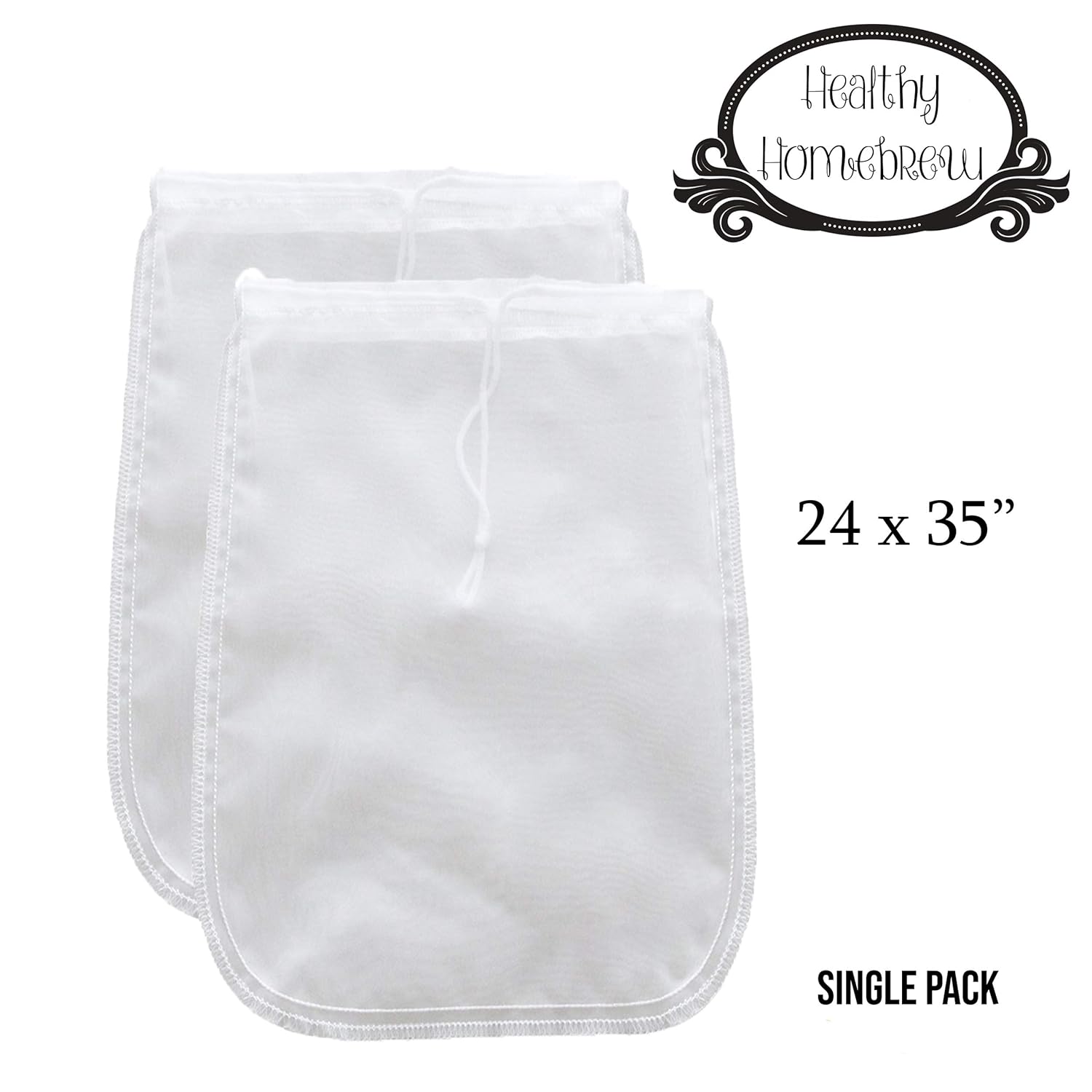 Mesh Strainer Bags for Almond, Cashew, Hemp, Nut Milk, Cold