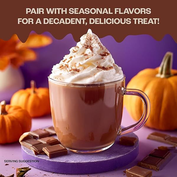CRAZY CUPS ULTRA PREMIUM HOT CHOCOLATE MIX, DAIRY FREE, ORGANIC VEGAN HOT CHOCOLATE PACKETS, NON GMO RICH HOT COCOA MIX 8 PACKETS