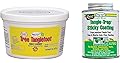 Bundle 2 Products - Tanglefoot Tree Insect Barrier Tub + 8-Ounce Tangle-Trap Brush On Sticky Trap Coating