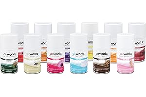 Hospeco Health Gards AE-KIT Metered Aerosol Air Freshener Set (7 oz. Cans, Case of 12)