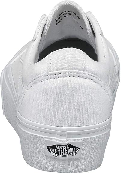 ladies white van trainers