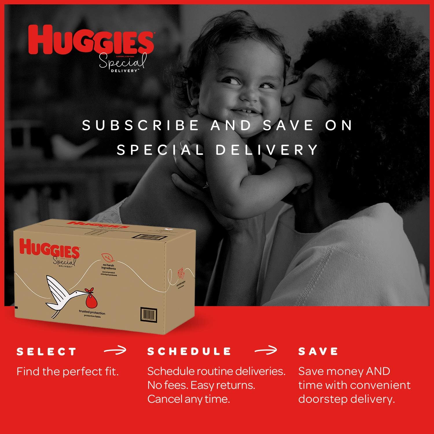 huggies special delivery hypoallergenic baby diapers