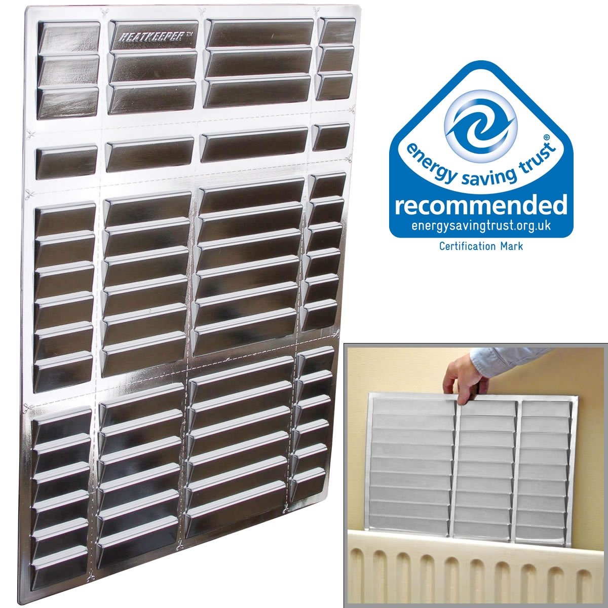 Heatkeeper Radiator Insulation Panels (20 Pack) Amazon.co.uk DIY & Tools