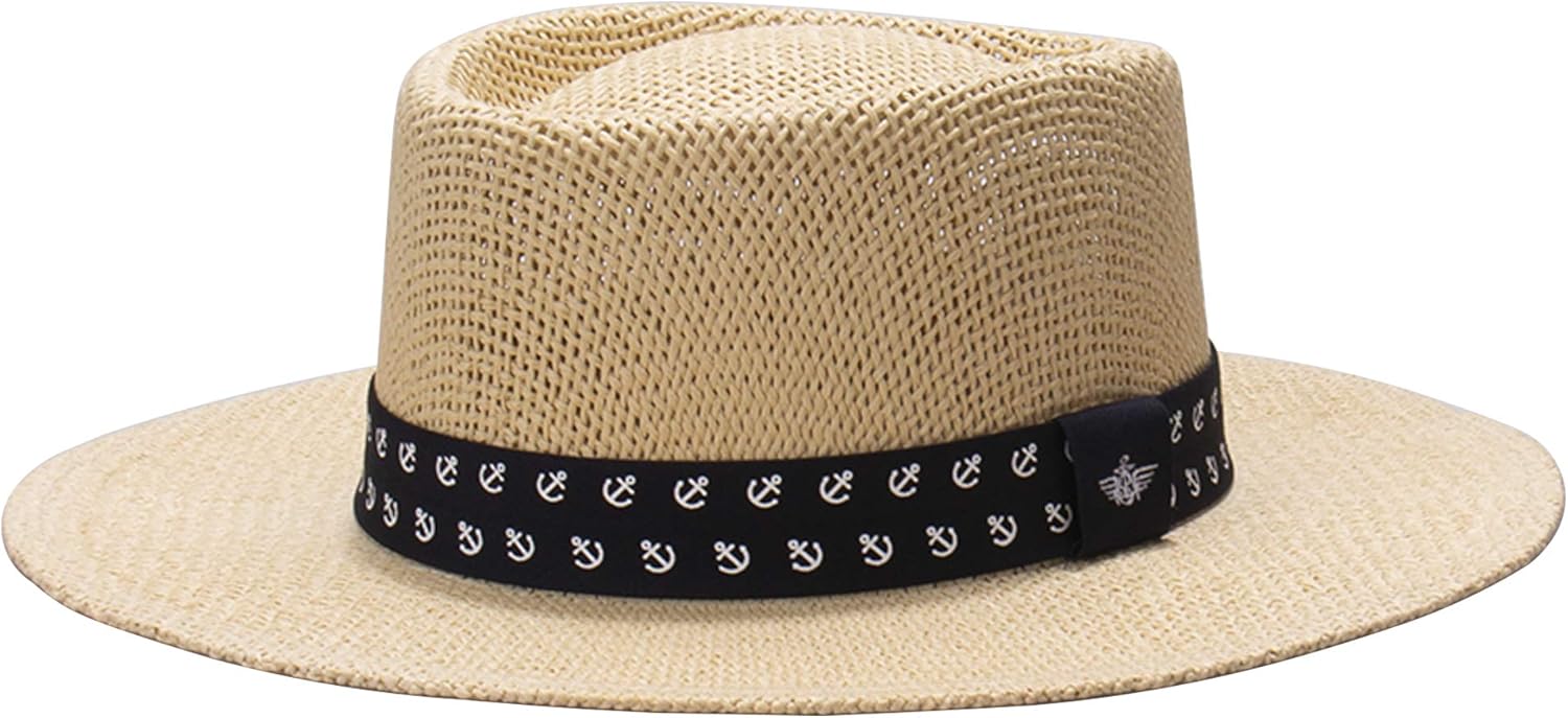 Dockers Men's Straw Fedora Hat Amazon.fr Vêtements et accessoires