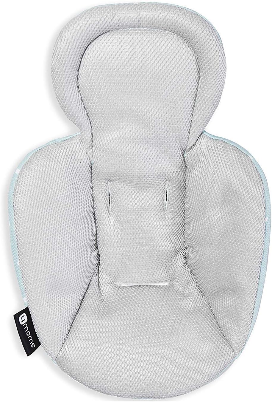 4moms Newborn Insert Cool Mesh, Green/Grey, 220 g, Green Grey Cool Mesh - Image 4