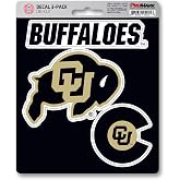 NCAA Colorado Buffaloes Team Decal, 3-Pack