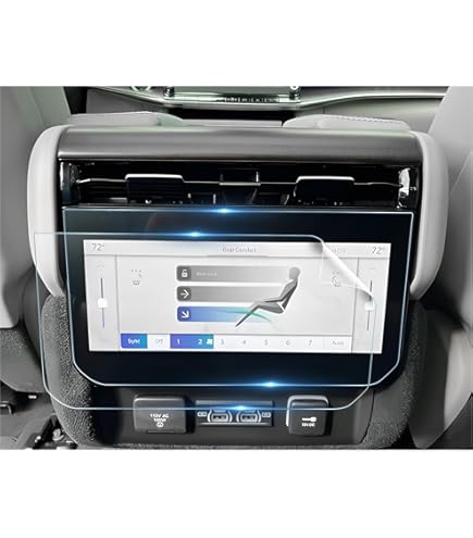 SHAOHAO 2PCS For 2025 Toyota Sienna Screen Protector Compatible With 11.6 Inch Rear Entertainment Screen - Crystal Clear Anti-Fingerprint Accessory