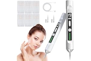 AUNTHUI Skin Tag Remover – 19-Level Adjustable Mole Removal Kit, Safe & Effective At-Home Skin Care for Face & Body – White