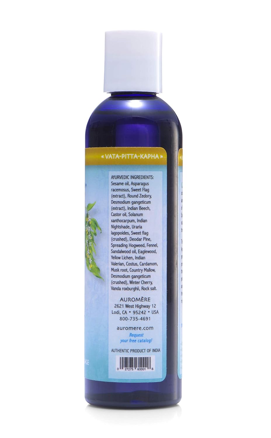 Auromere ayurvedic massage Oil - 4floz (027275600018)