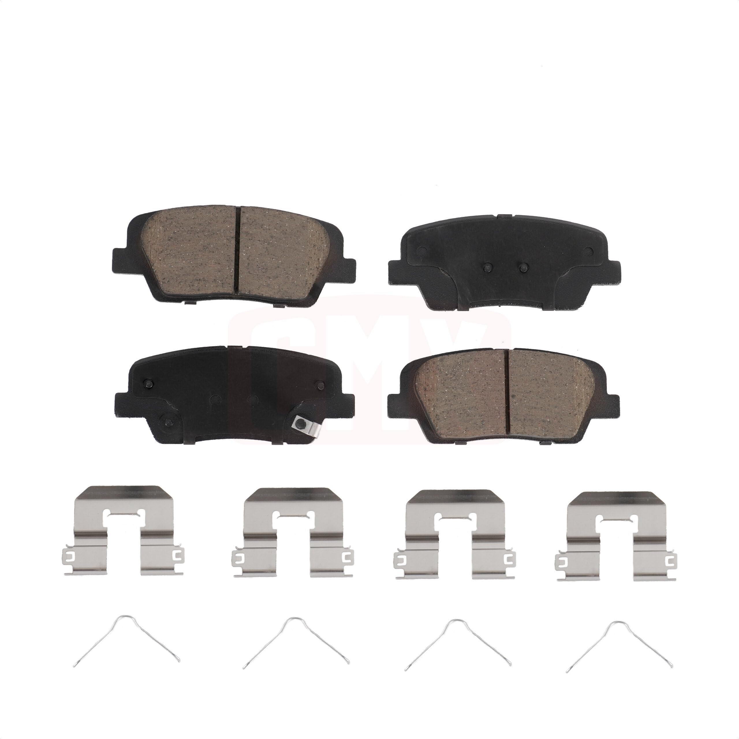 Rear Ceramic Disc Brake Pads CMX-D1916 Replacement