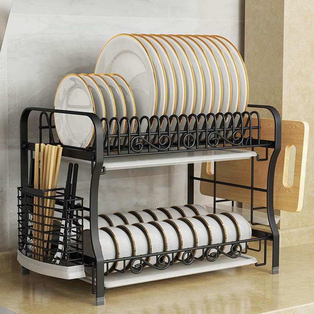 ZYH-shelf Rack De Secado De Platos, Estante De Almacenamiento De Acero