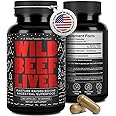 Wild Foods Beef Liver Capsules - Grass-Fed & Pasture-Raised | 3000mg Ancestral Supplement for Natural Energy & Immune Support | Organ Supplement for Men & Women | Keto, Paleo, Carnivore (120 Softgels)